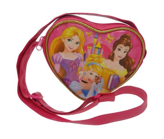 Disney Princess 'Fairytale Friendship' Heart Cross Body School Shoulder Bag