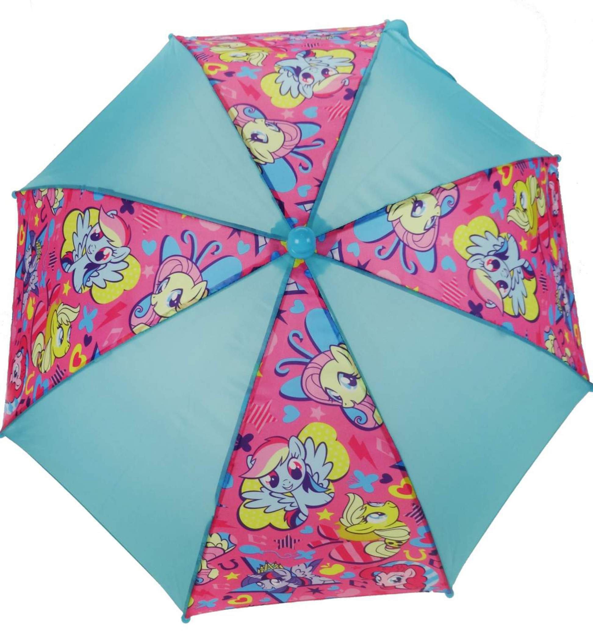 My Little Pony Blue & Pink School Rain Brolly Umbrella