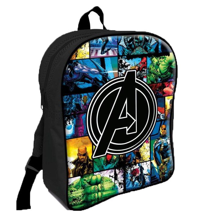 Avengers Pvc Front School Bag Rucksack Backpack