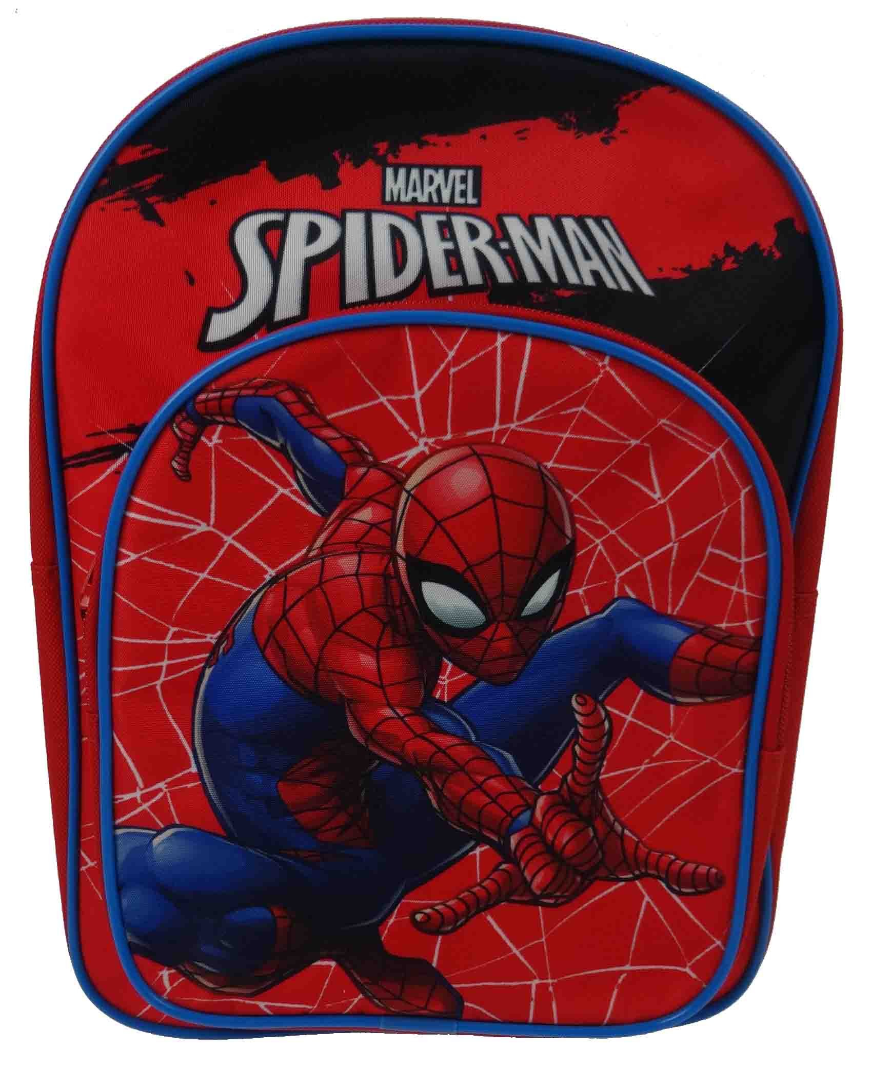Spiderman Red Arch School Bag Rucksack Backpack