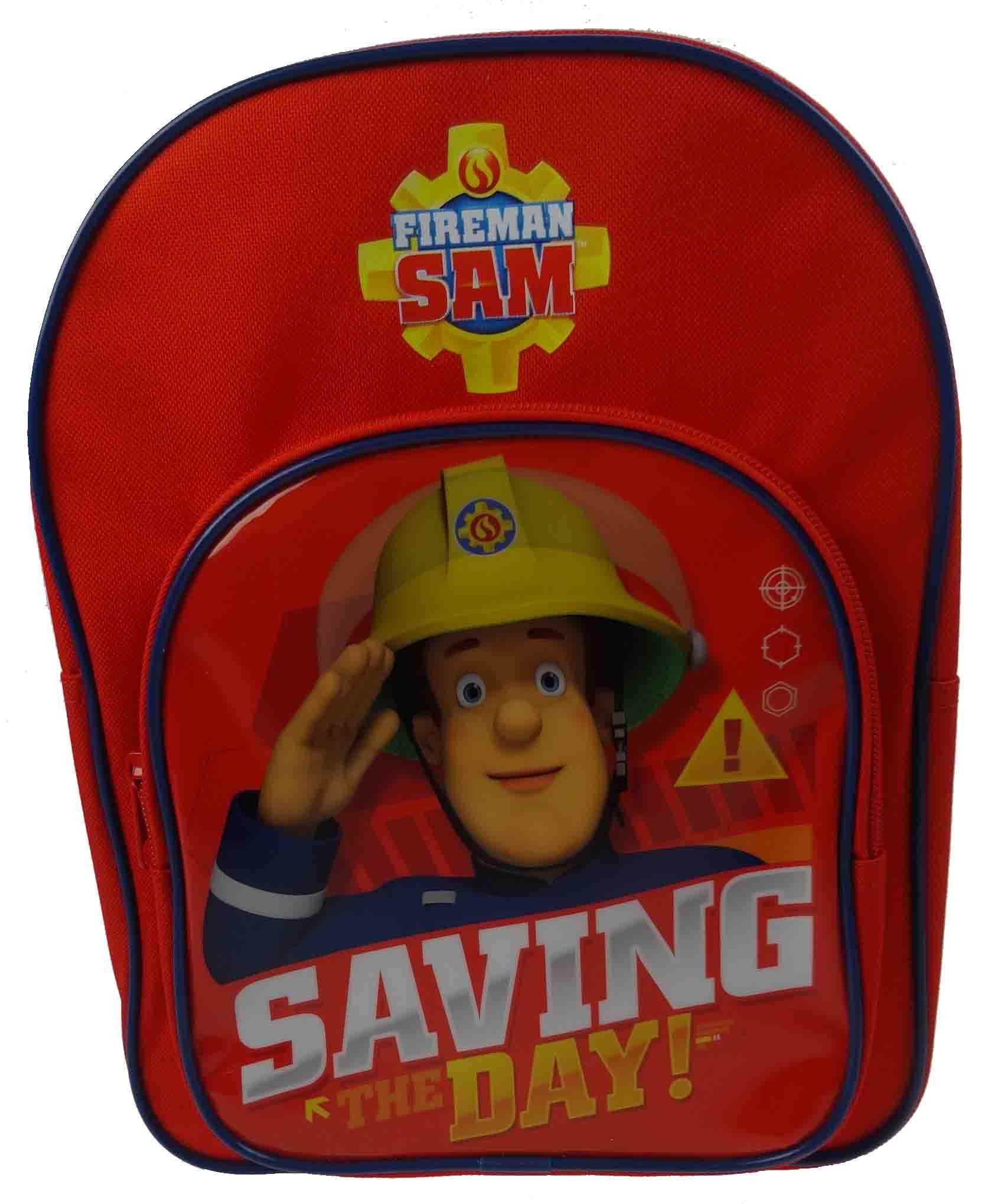 Fireman Sam Saving The Day School Bag Rucksack Backpack