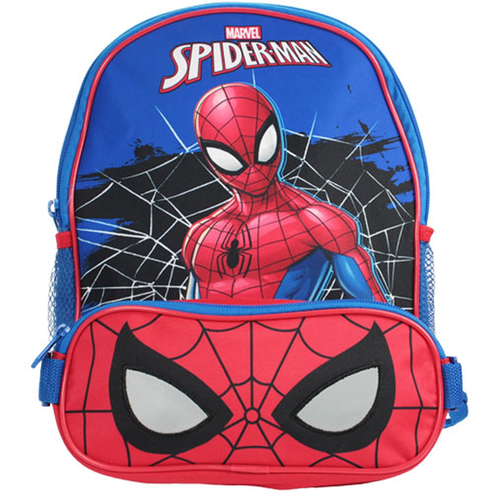 Spiderman Reflective Eyes School Bag Rucksack Backpack