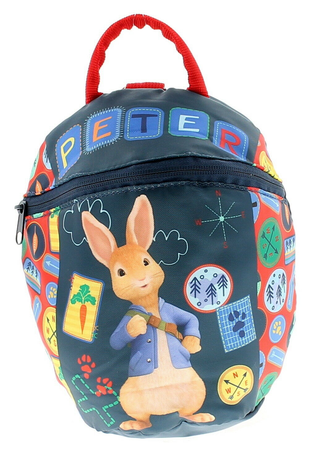 Peter Rabbit Reins Kids Bag Blue School Rucksack Backpack