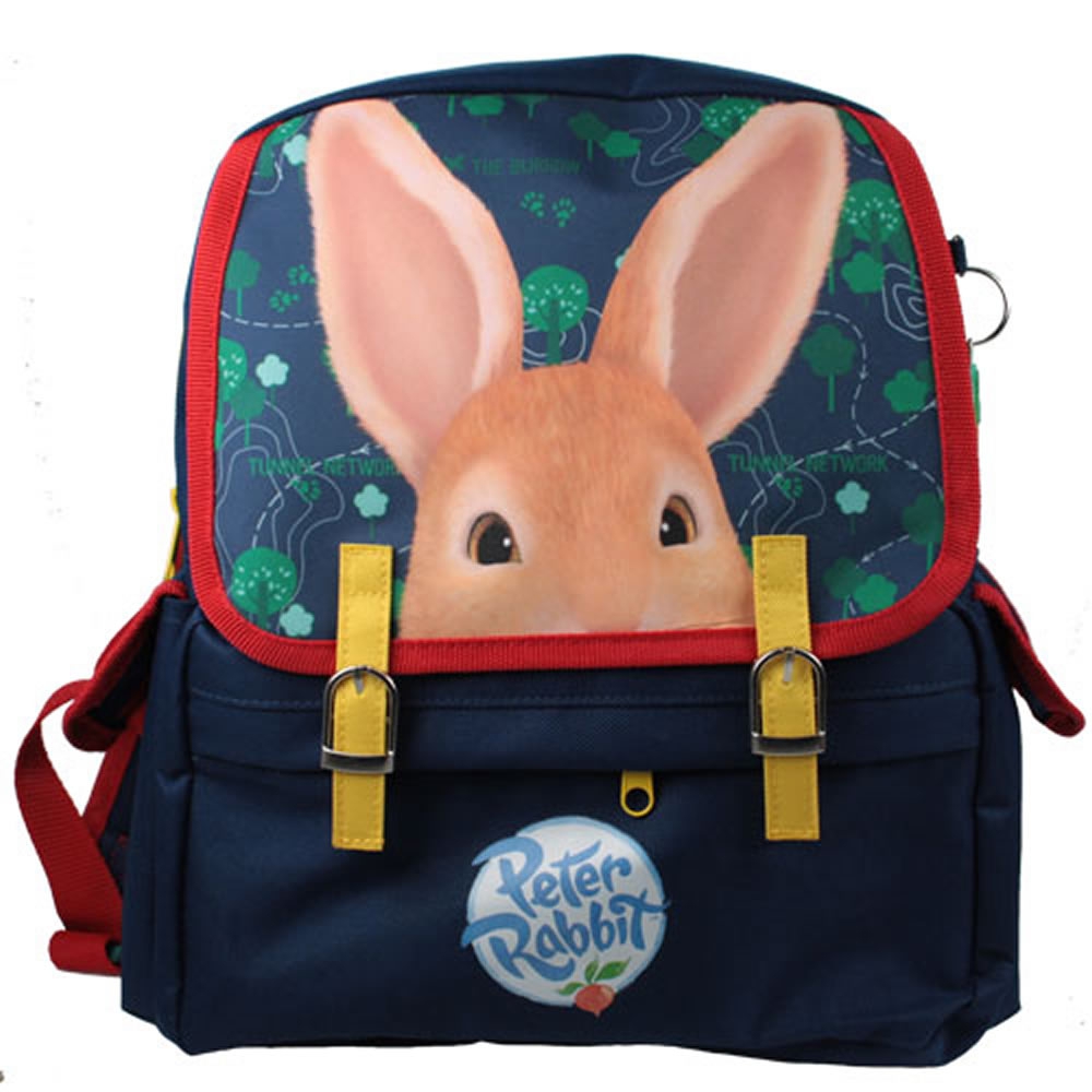 Peter Rabbit Badge Collector Buckle School Bag Rucksack Backpack