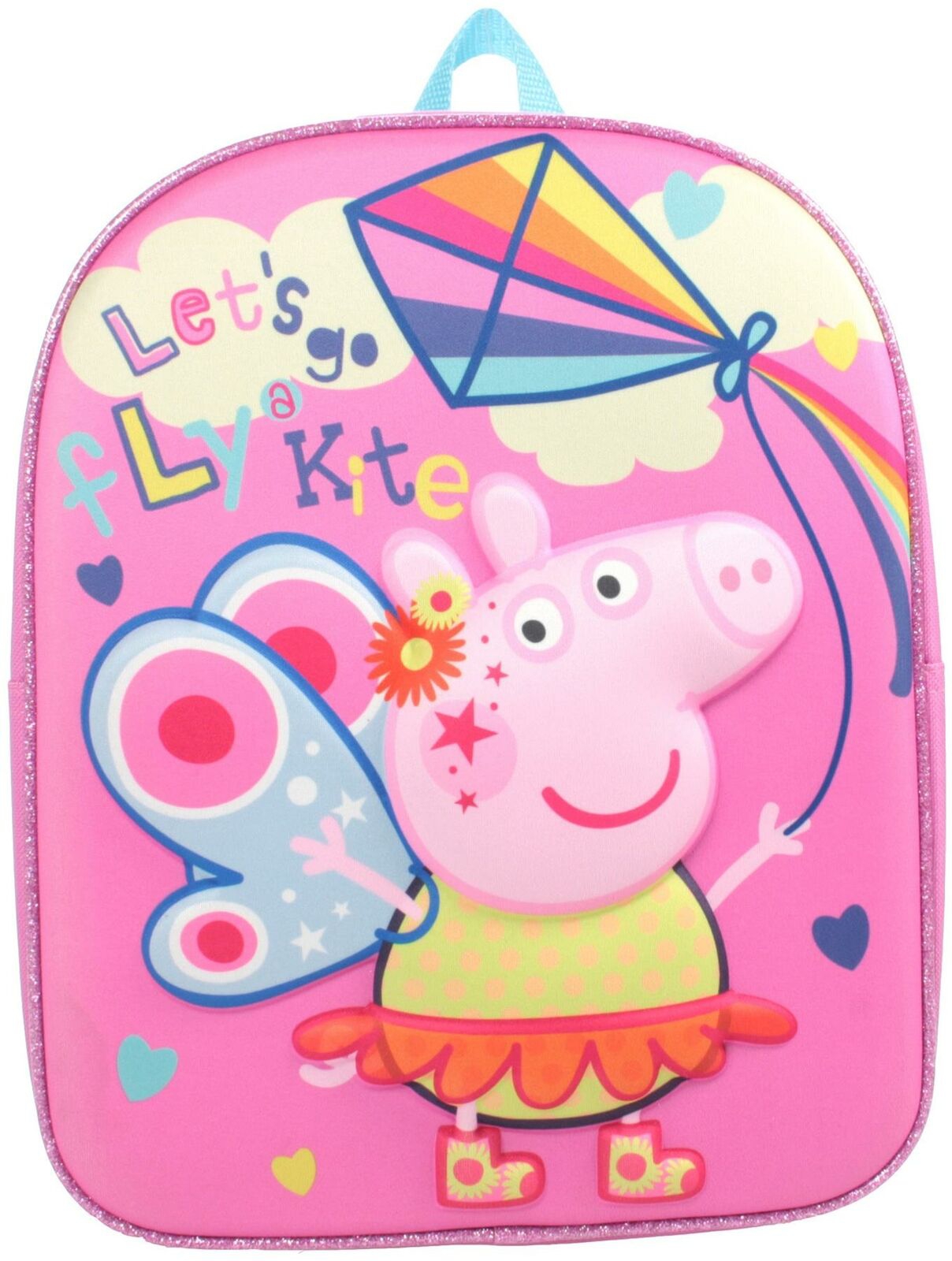 Peppa Pig Let'S Go Fly Kites' School Bag Rucksack Backpack