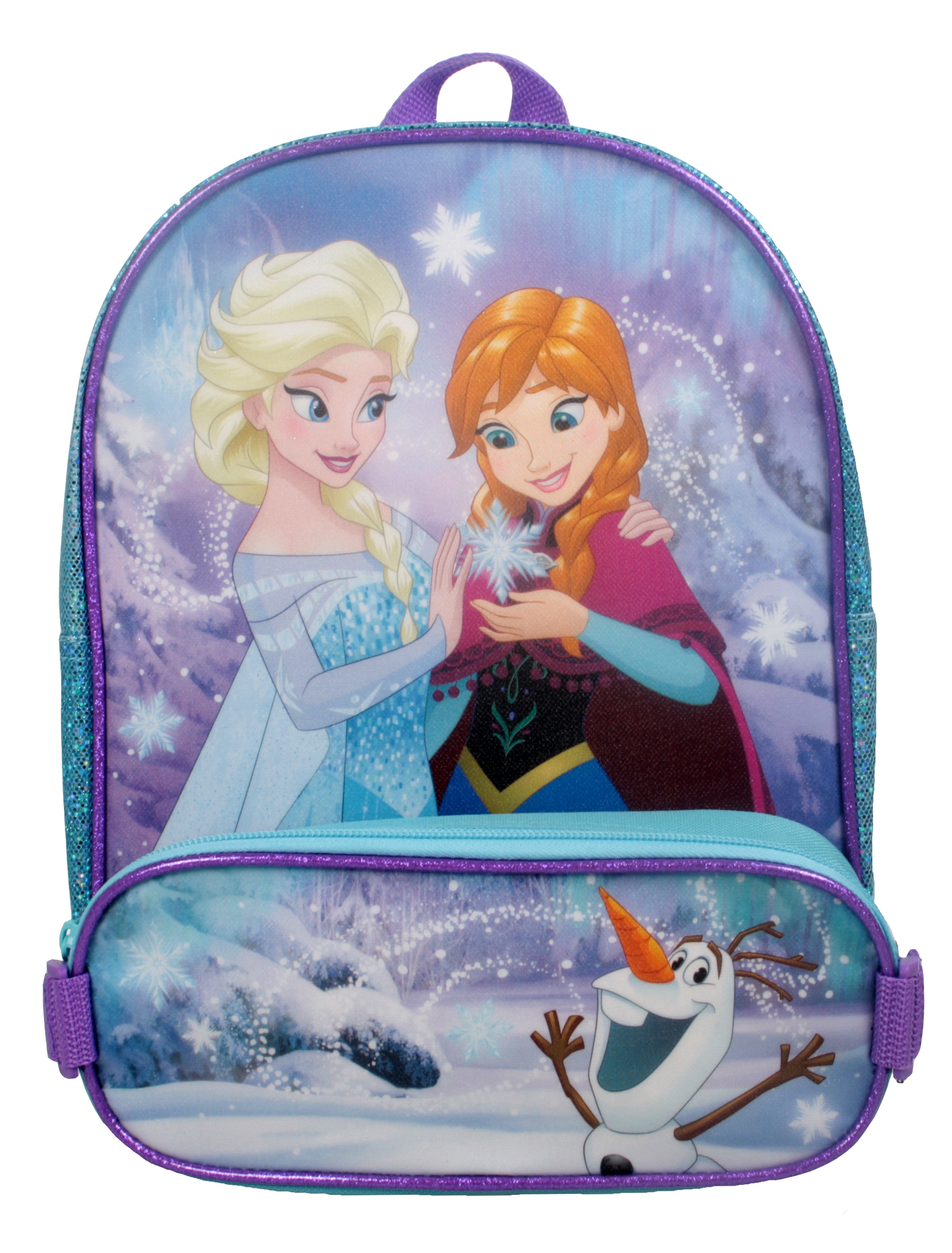 Frozen Anna Elsa with Olaf Pencil Case School Bag Rucksack Backpack