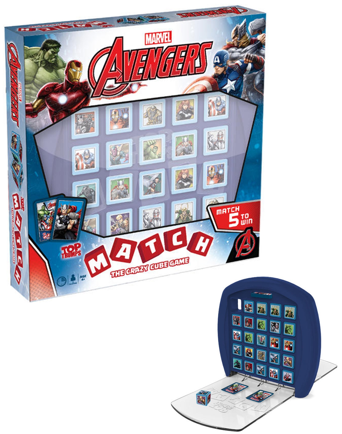 Avengers 'Top Trumps Match' Board Game