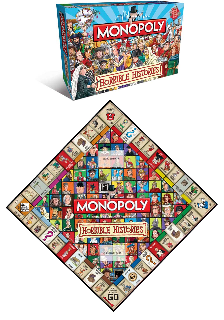 Horrible Histories Monopoly Board Game