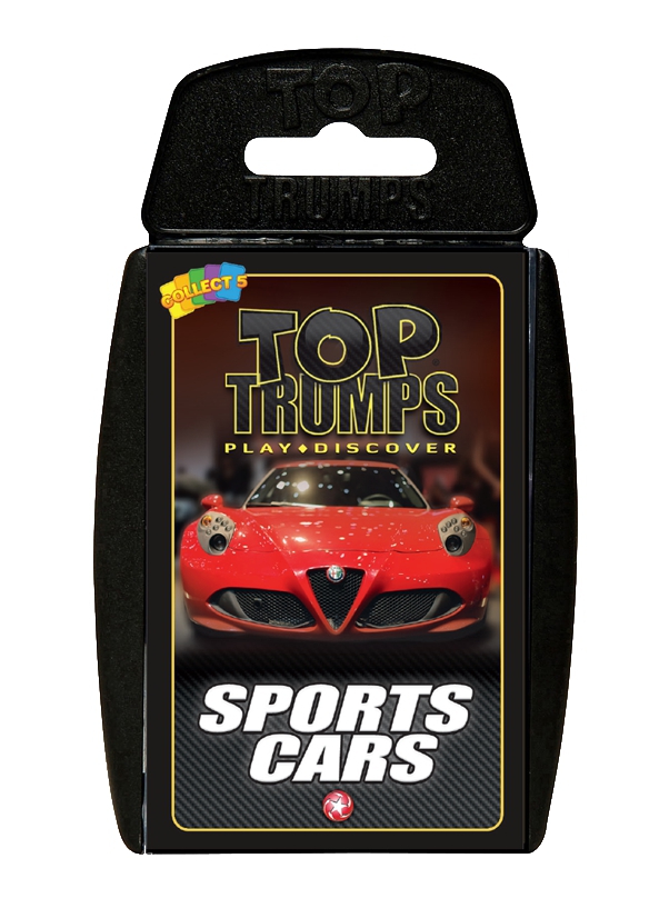 Sports Cars 'Top Trumps' Card Game