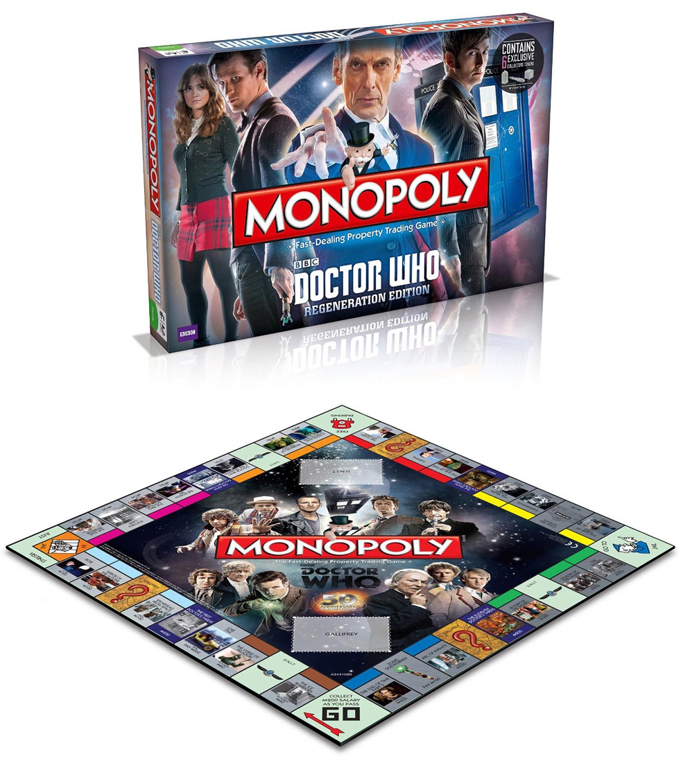 Doctor Who 'Regeneration Edition' Monopoly Board Game