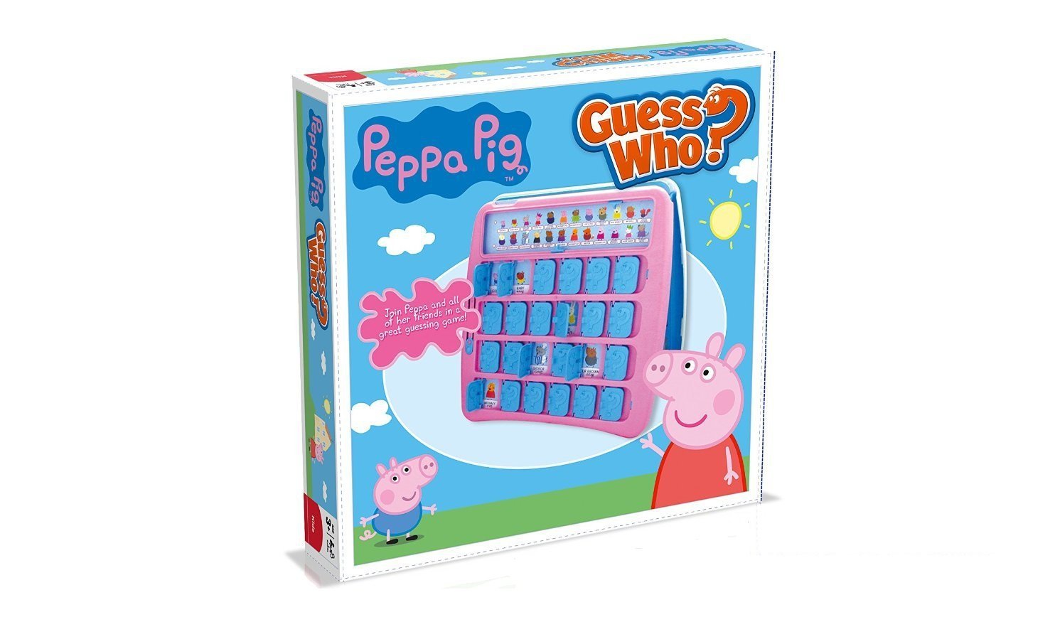 Peppa Pig Guess Who Board Game Puzzle