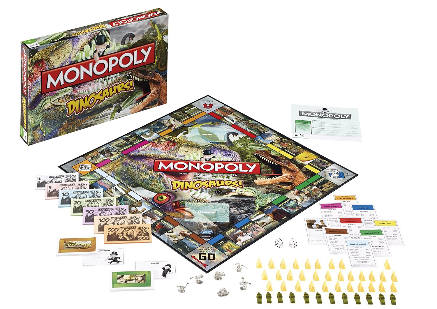 Dinosaurs 'Discovery' Monopoly Board Game