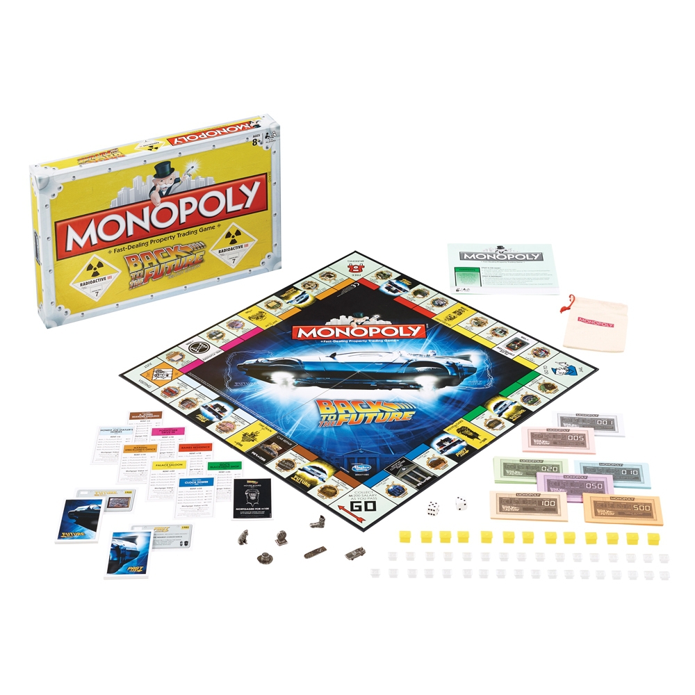 Back To The Future 'Trilogy Edition' Monopoly Board Game