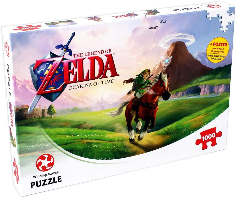 Legend of Zelda Ocarina Time 1000 Piece Jigsaw Puzzle Game