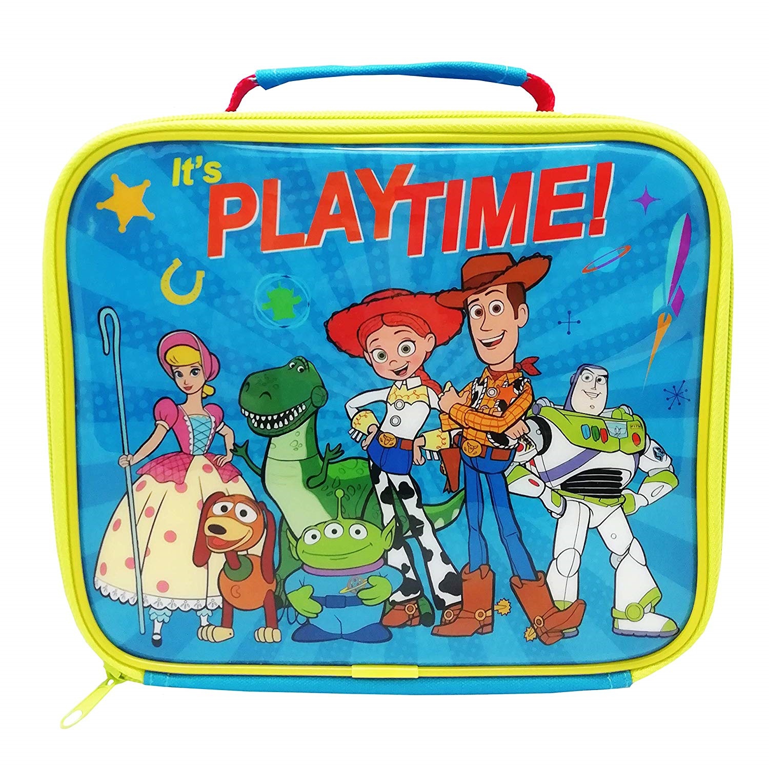 Disney Toy Story It' S Playtime! School Rectangle Lunch Bag