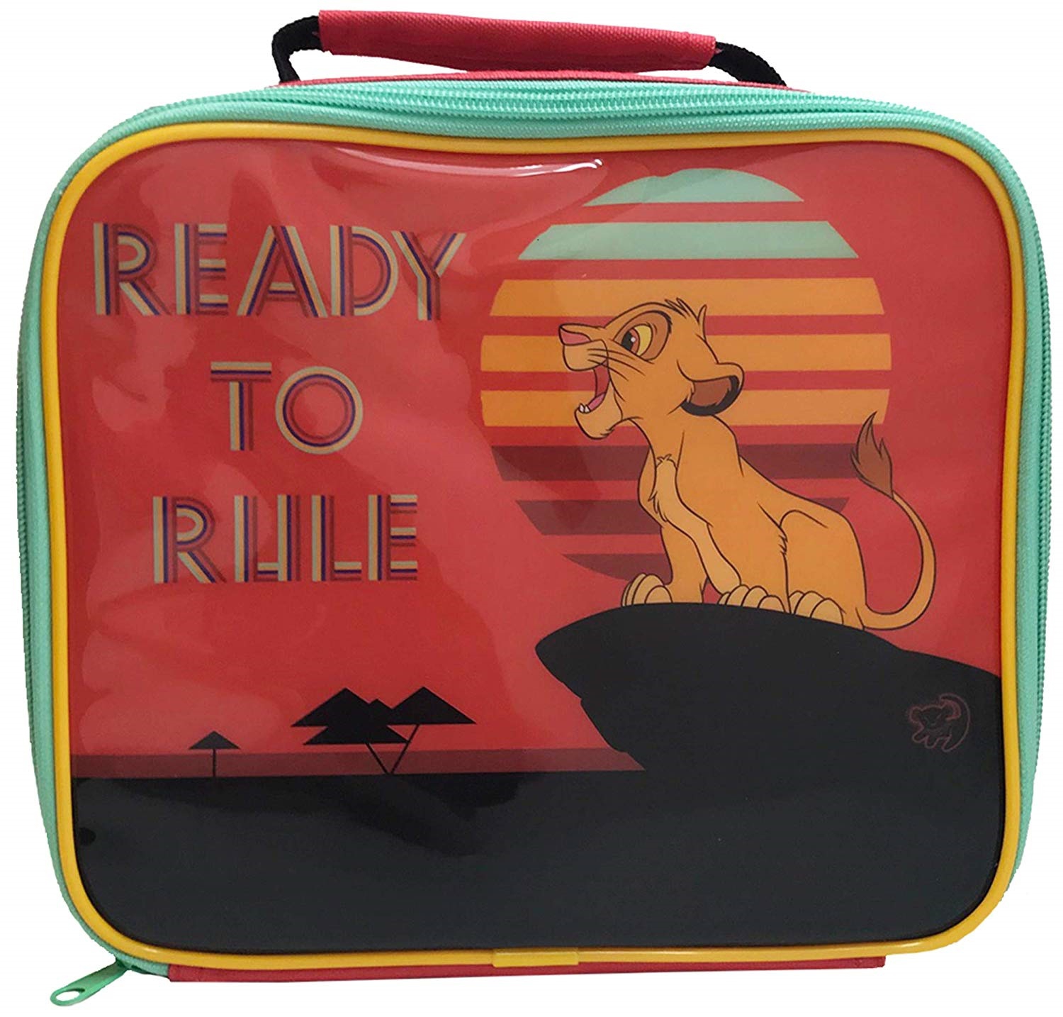 Disney The Lion King Simba Ready To Rule School Rectangle Lunch Bag