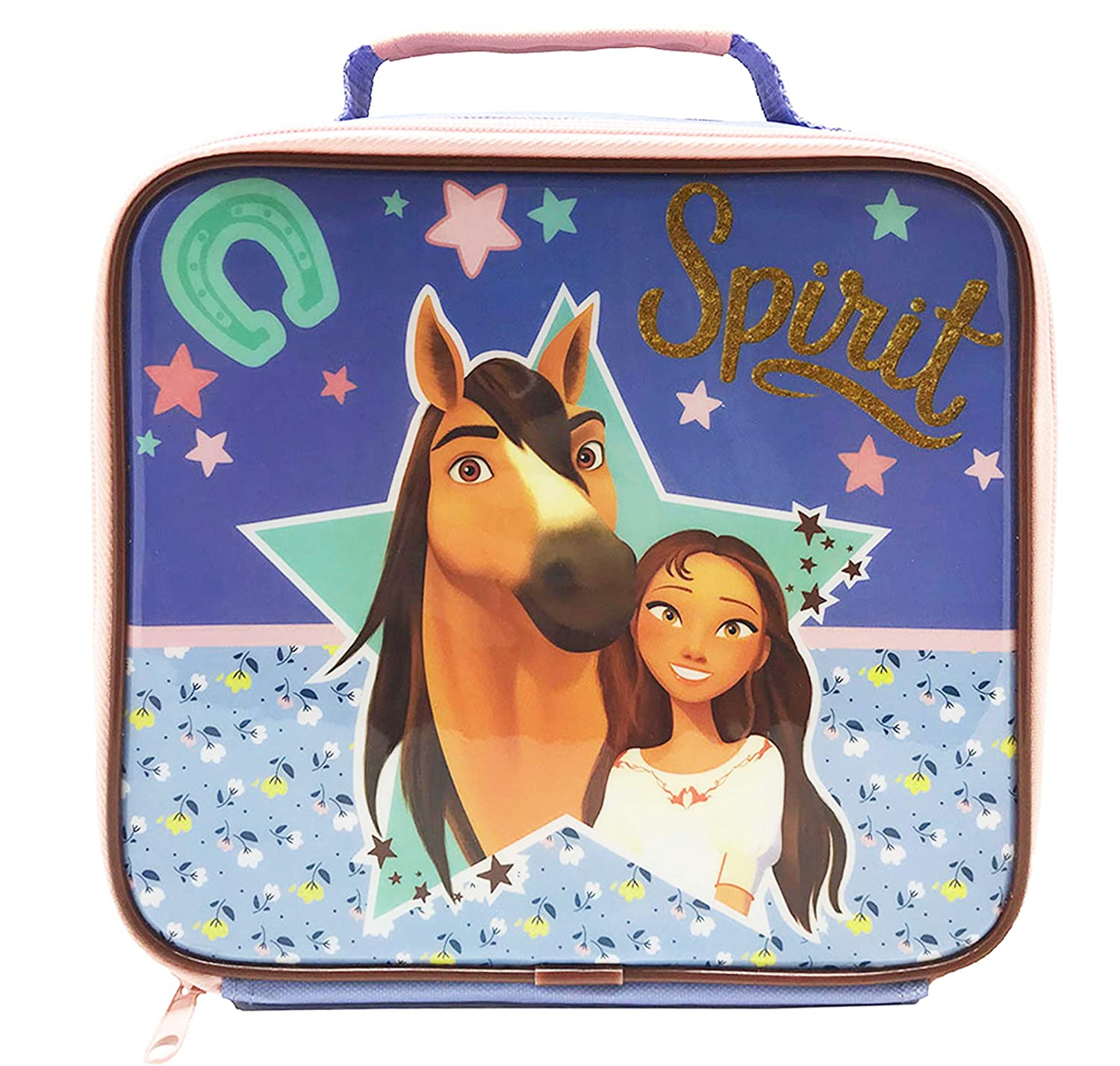 Spirit Polyester Purple Lunch Box Bag