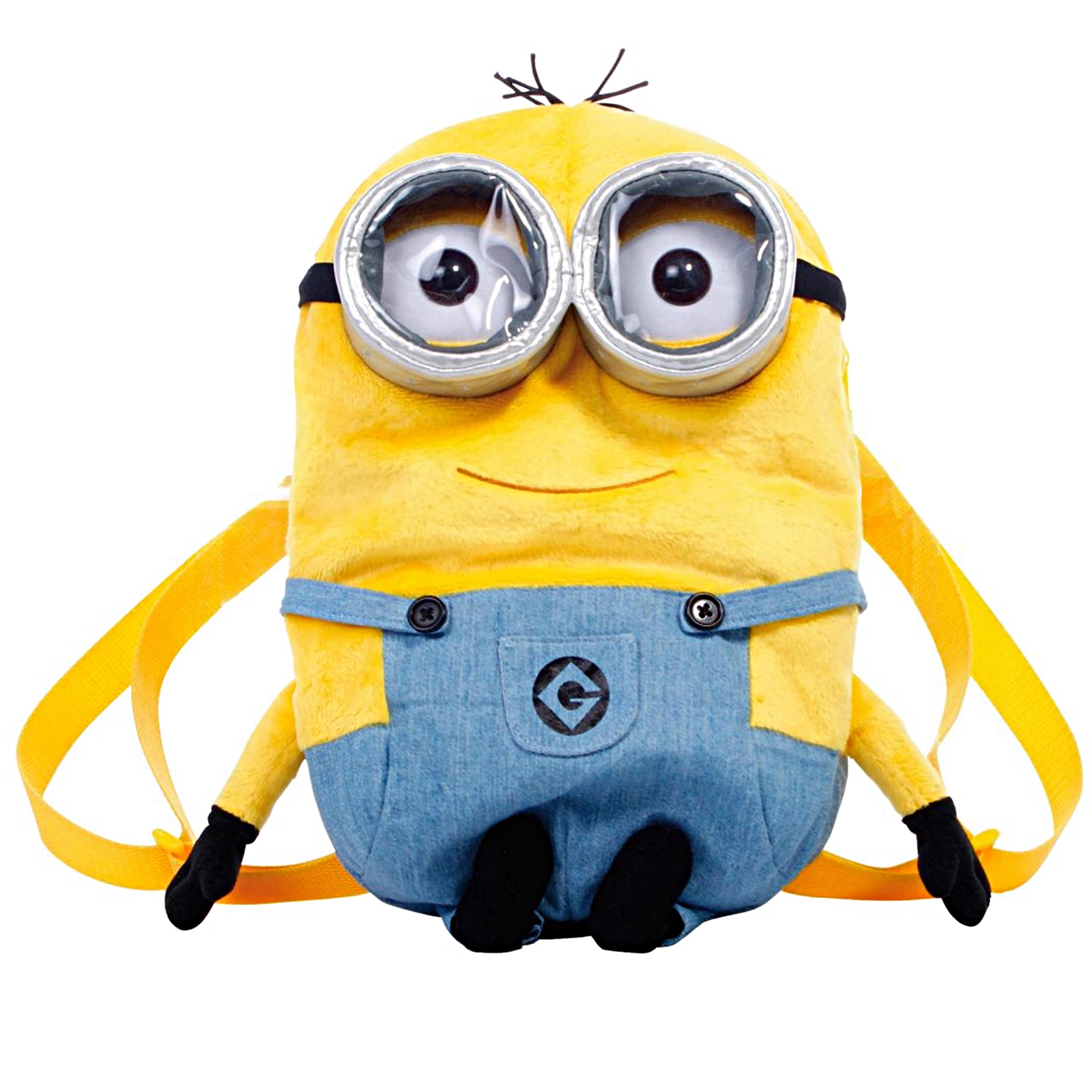 Despicable Me 2 'The Minions' Shaped Plush School Bag Rucksack Backpack