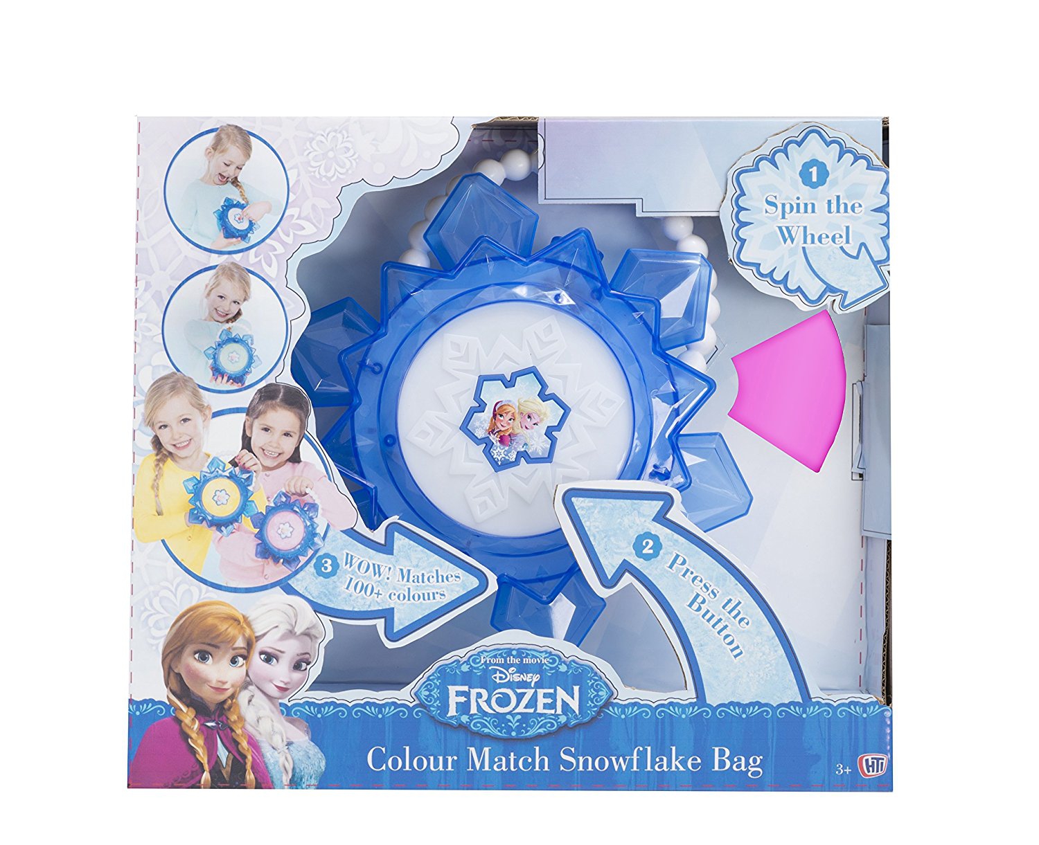 Disney Frozen Anna Elsa 'Colour Match' Snowflake School Hand Bag