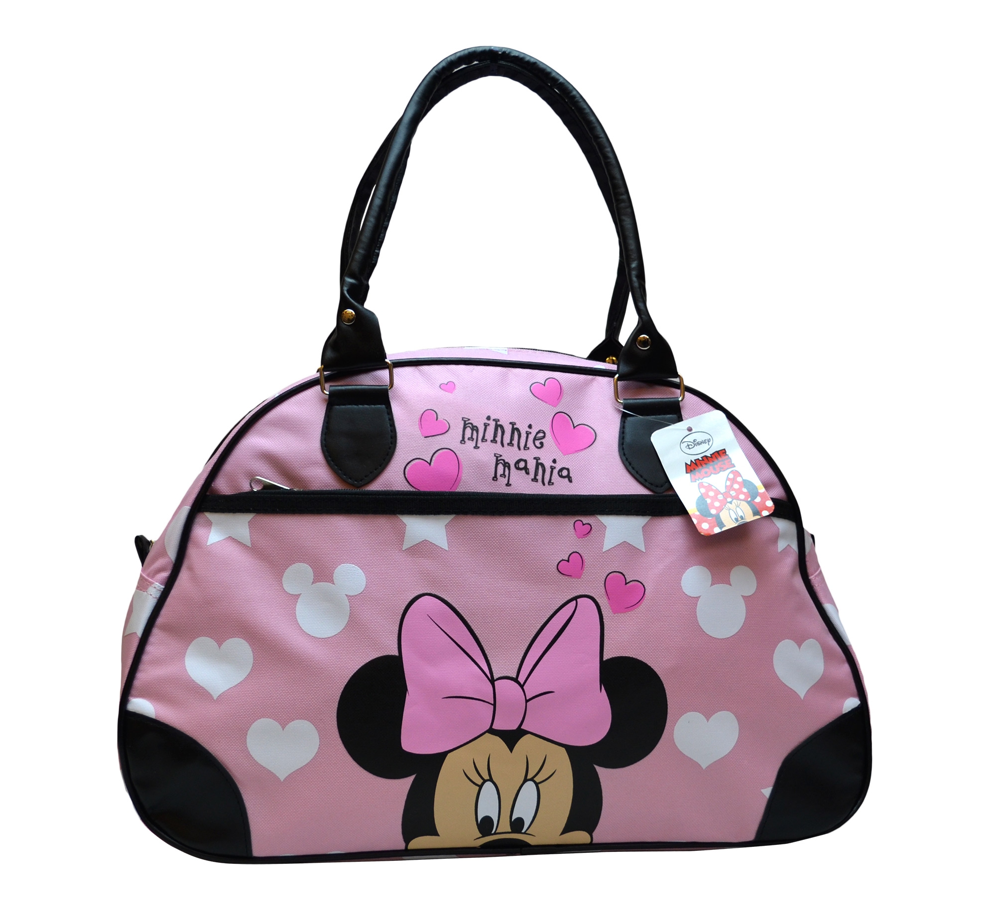 Disney Minnie Mouse Girls Holdall Overnight Travel Bowling School Shoulder Bag