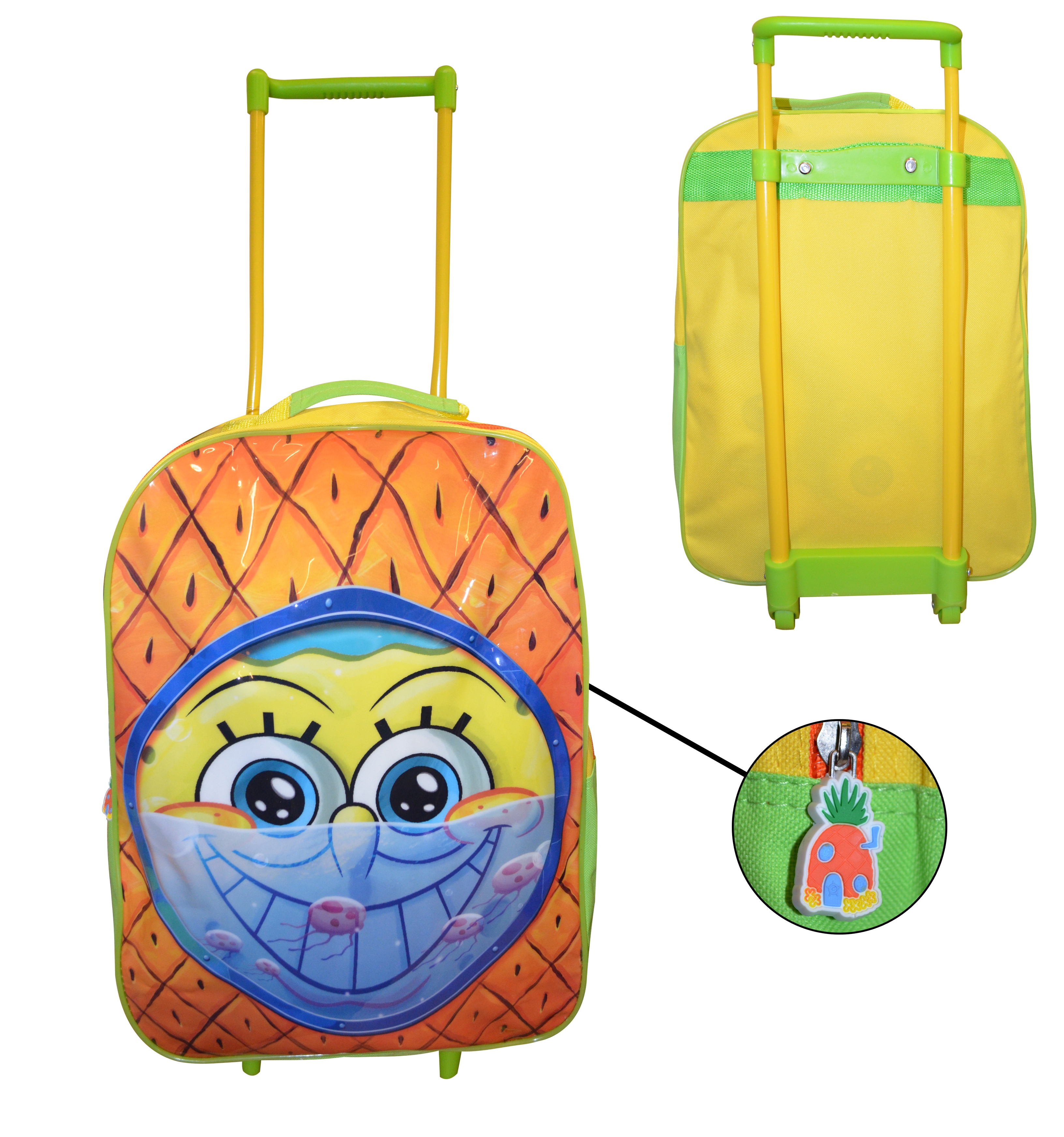 Spongebob Squarepant School Travel Trolley Roller Wheeled Bag