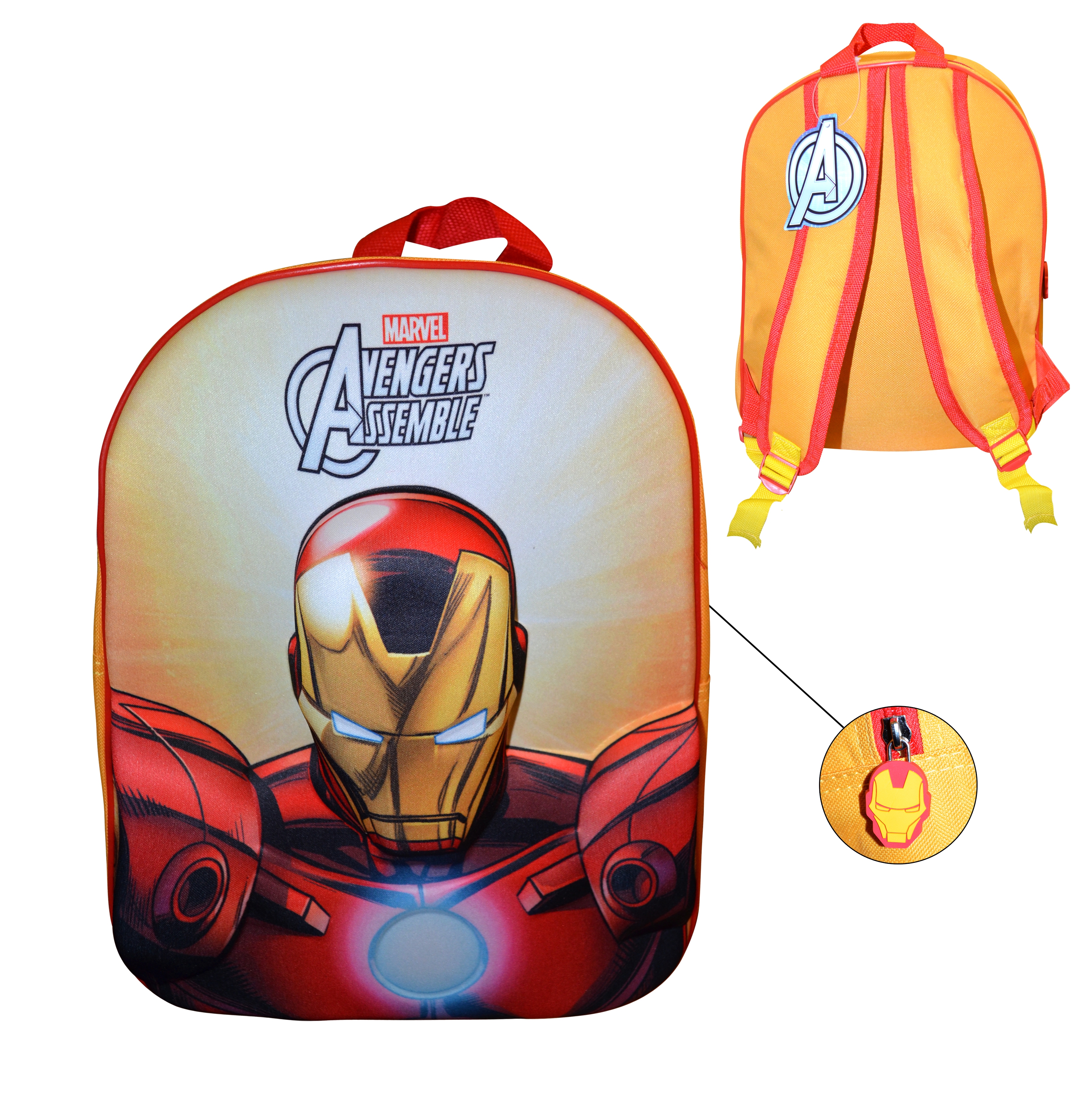 Marvel Avengers Assenble 'Iron Man' 3d Eva School Bag Rucksack Backpack