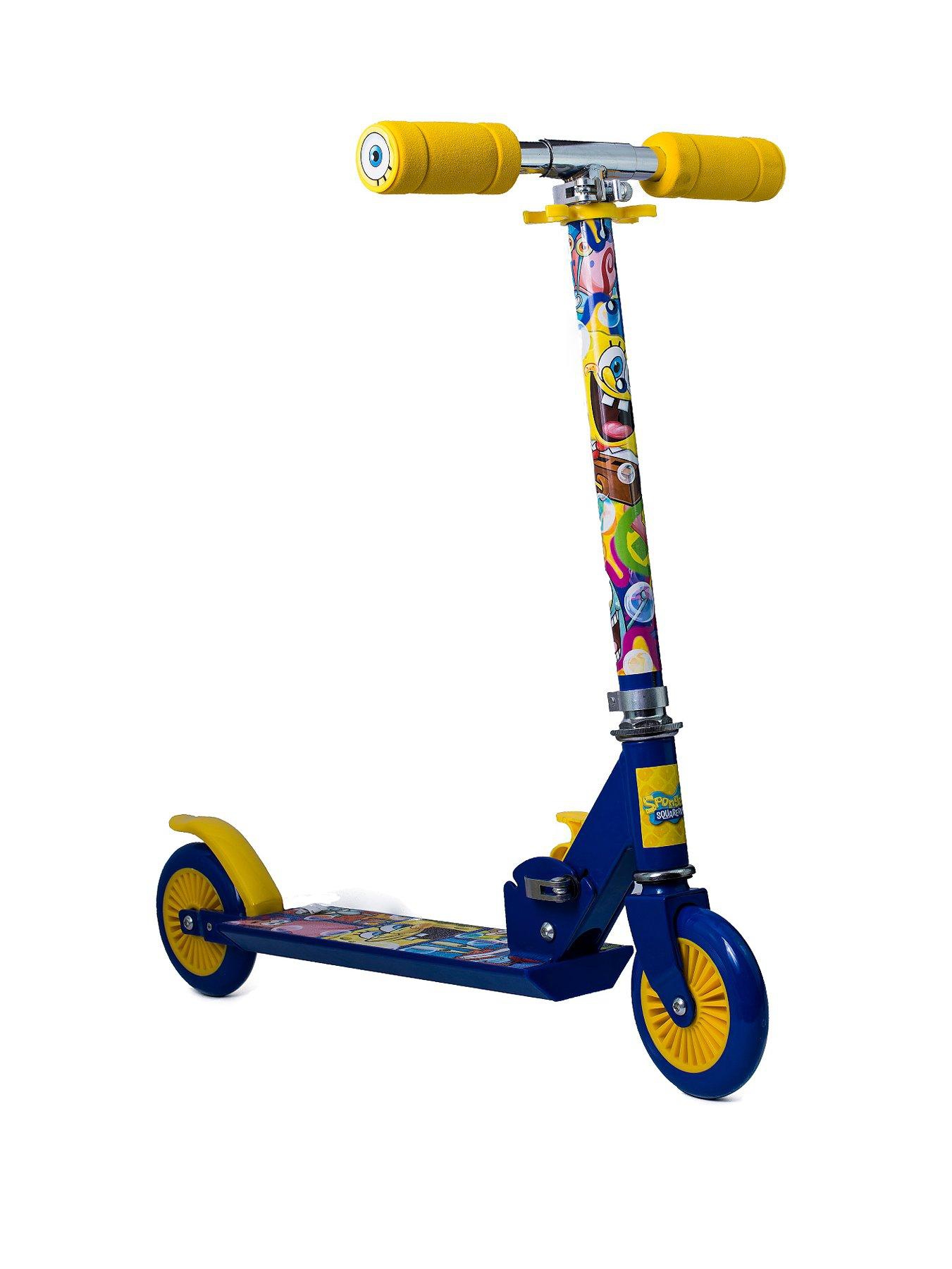 Spongebob Squarepants 2 Wheeled Scooter Toy