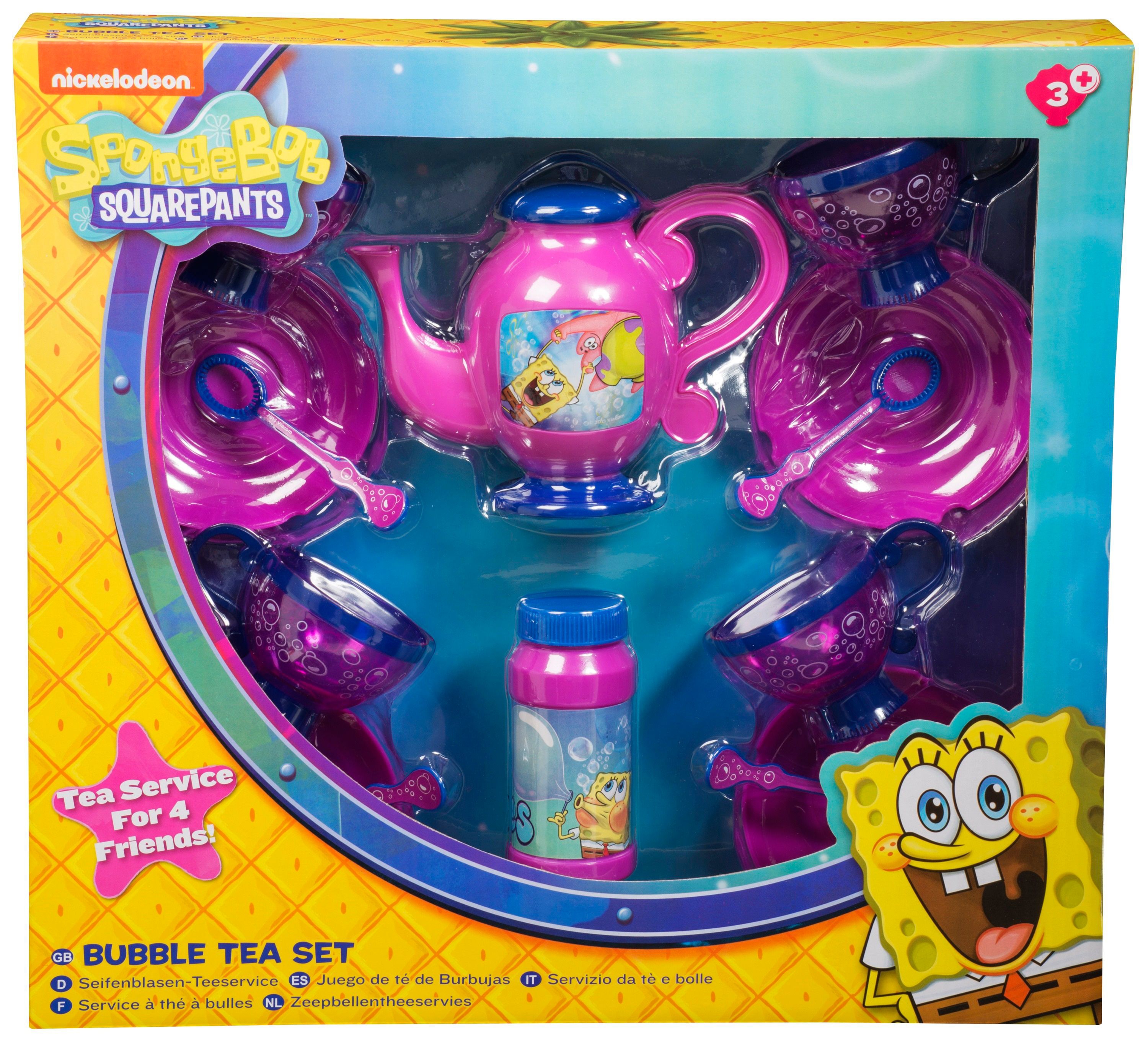 Spongebob Squarepants 'Bubble Tea Set' Playset 14 Piece Toy