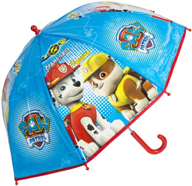Nickelodeon 'Paw Patrol' Boys Bubble Marshall School Rain Brolly Umbrella