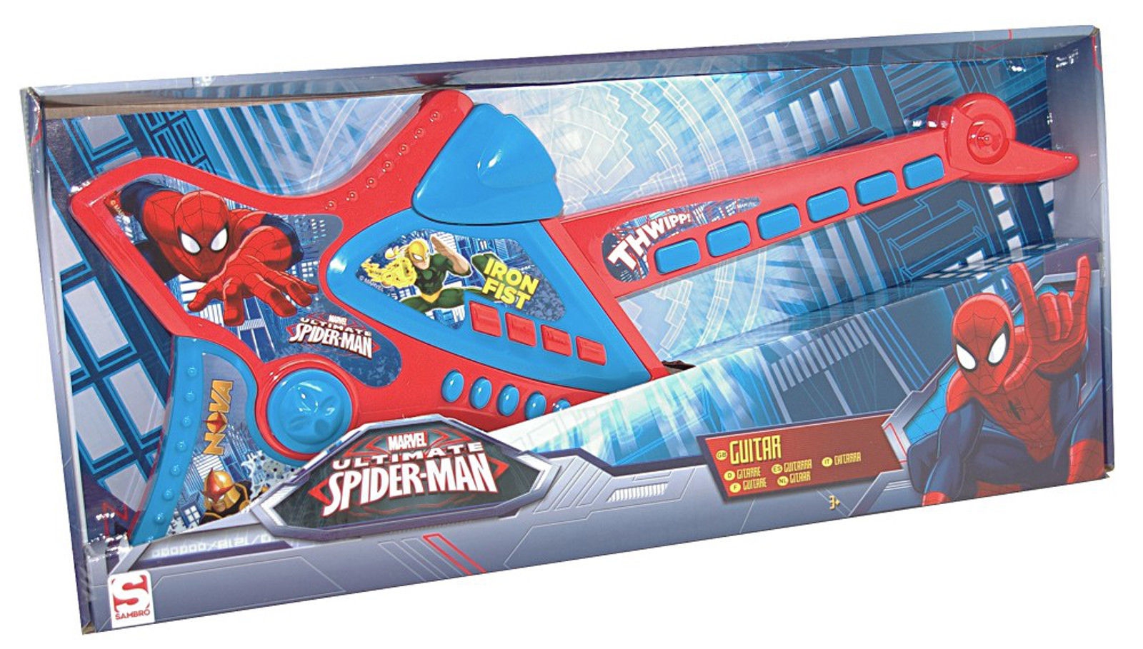 Spiderman Thwipp 'Musical' Guitar Toy