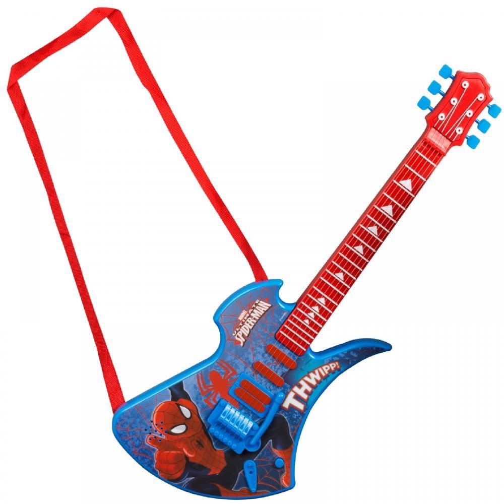Spiderman '6 String Deluxe' Guitar Toy