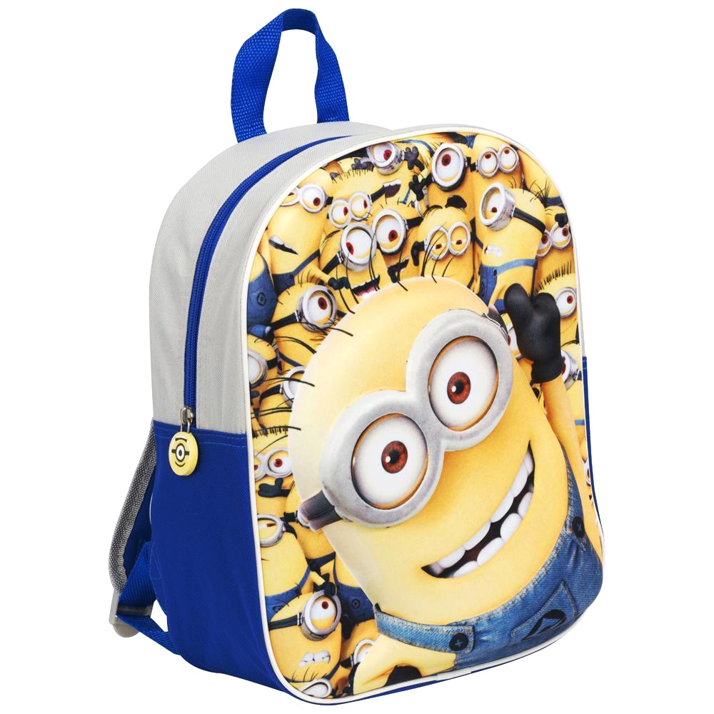Minions 'Gang' Boys Junior 3d Eva School Bag Rucksack Backpack