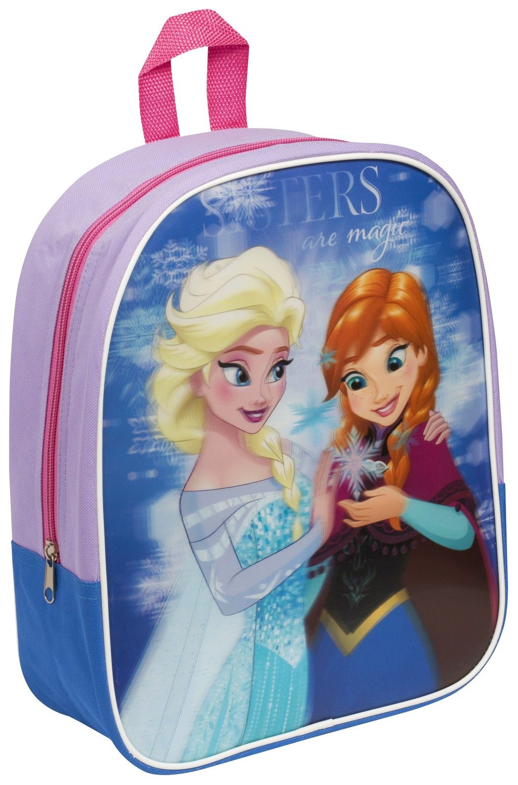 Disney Frozen 'Sisters Are Magic' Girls Junior Lenticular School Bag Rucksack Backpack