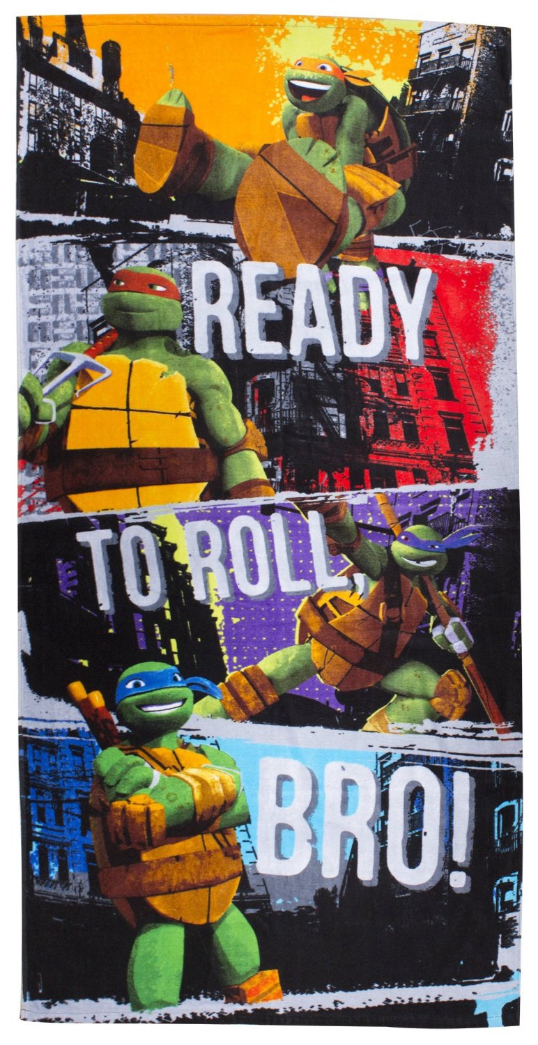 Teenage Mutant Ninja Turtles 'Grunge' Printed Beach Towel