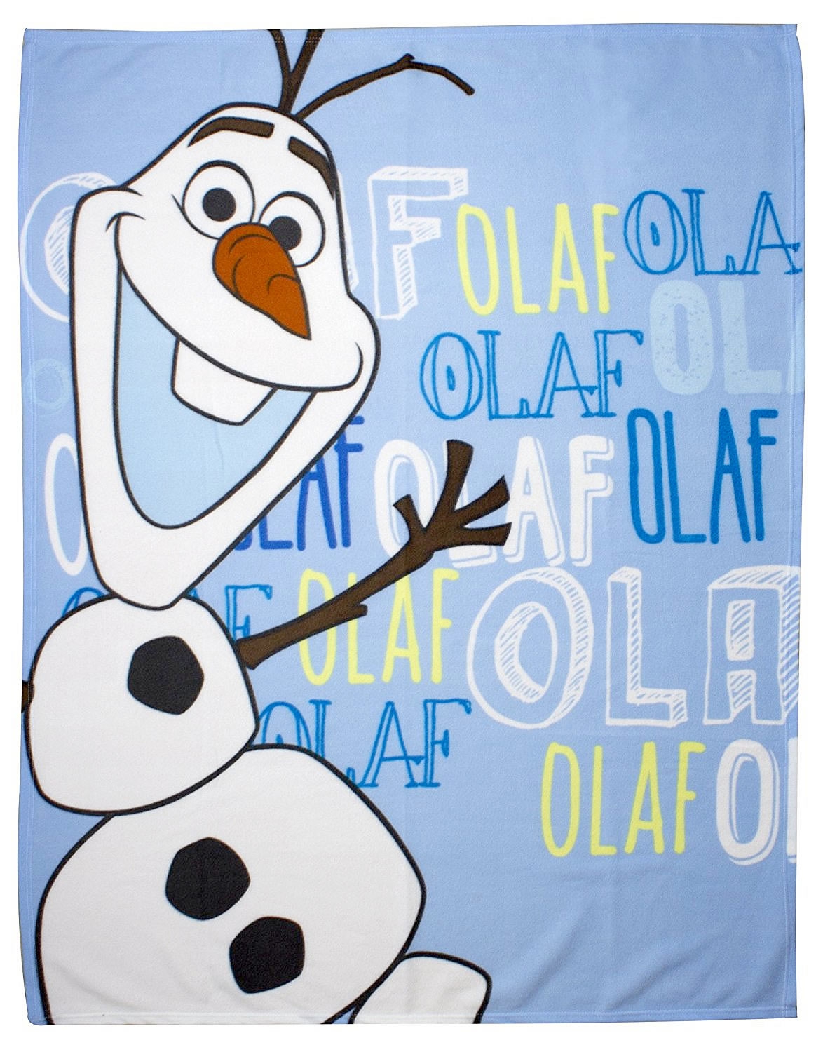 Disney Frozen 'Olaf' Panel Fleece Blanket Throw
