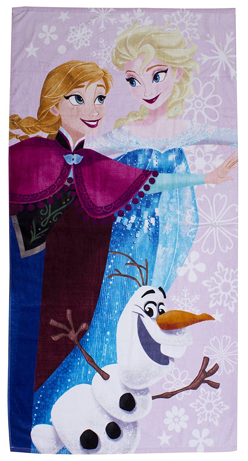 Disney Frozen Winter Printed Beach Towel
