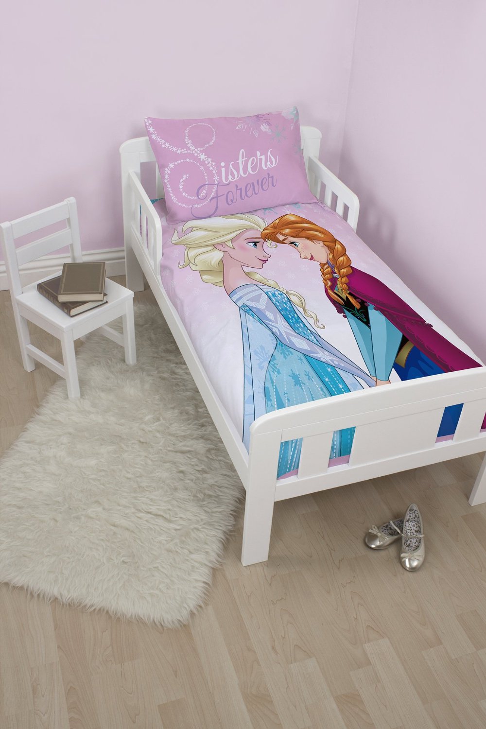 Disney Frozen Magic Panel Junior Cot Bed Duvet Quilt Cover Set