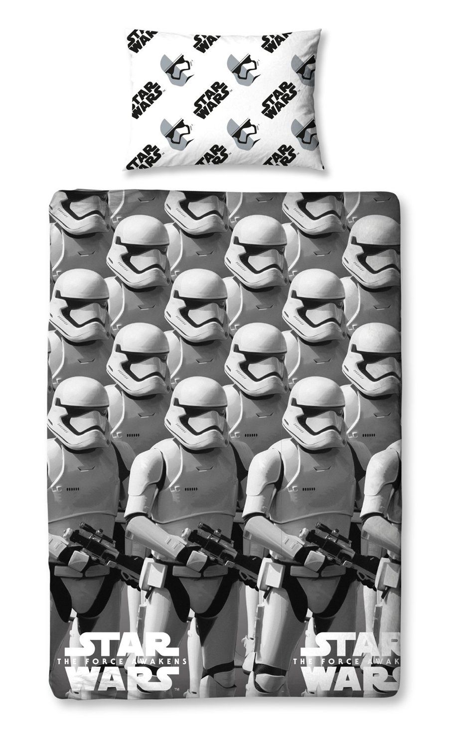 Disney Star Wars 'Stormtroopers' Rotary Single Bed Duvet Quilt Cover Set