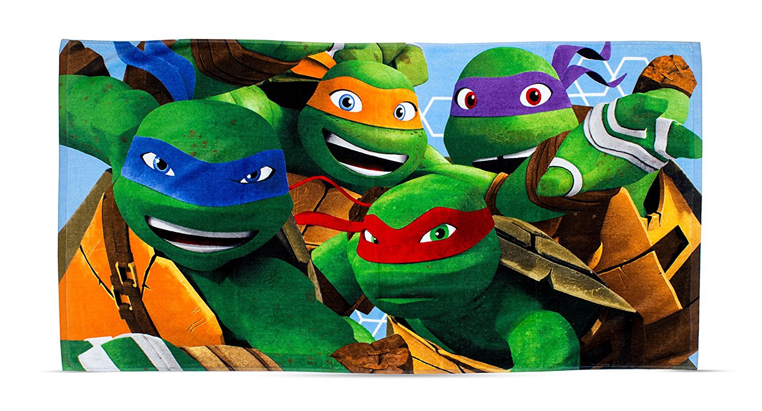 Teenage Mutant Ninja Turtles Printed Beach Towel