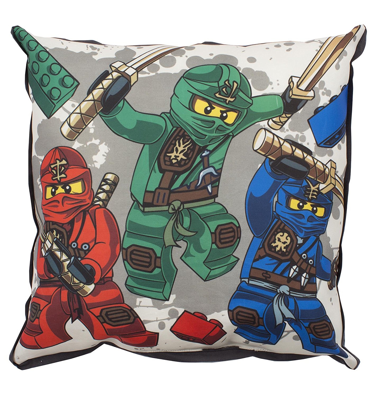 Lego Ninjago 'Warrior' Square Printed Cushion