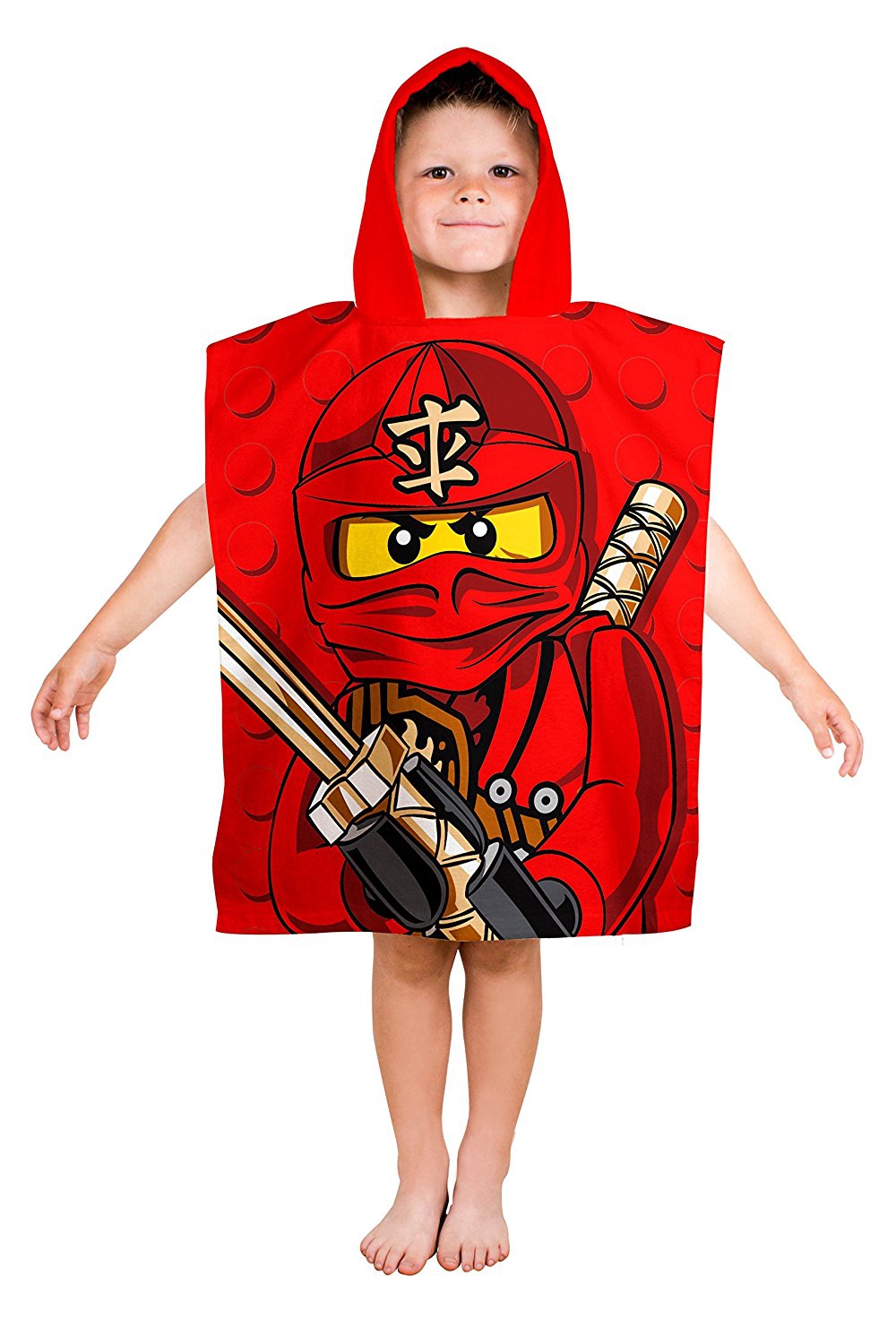 Lego Ninjago 'Warrior' Poncho Towel