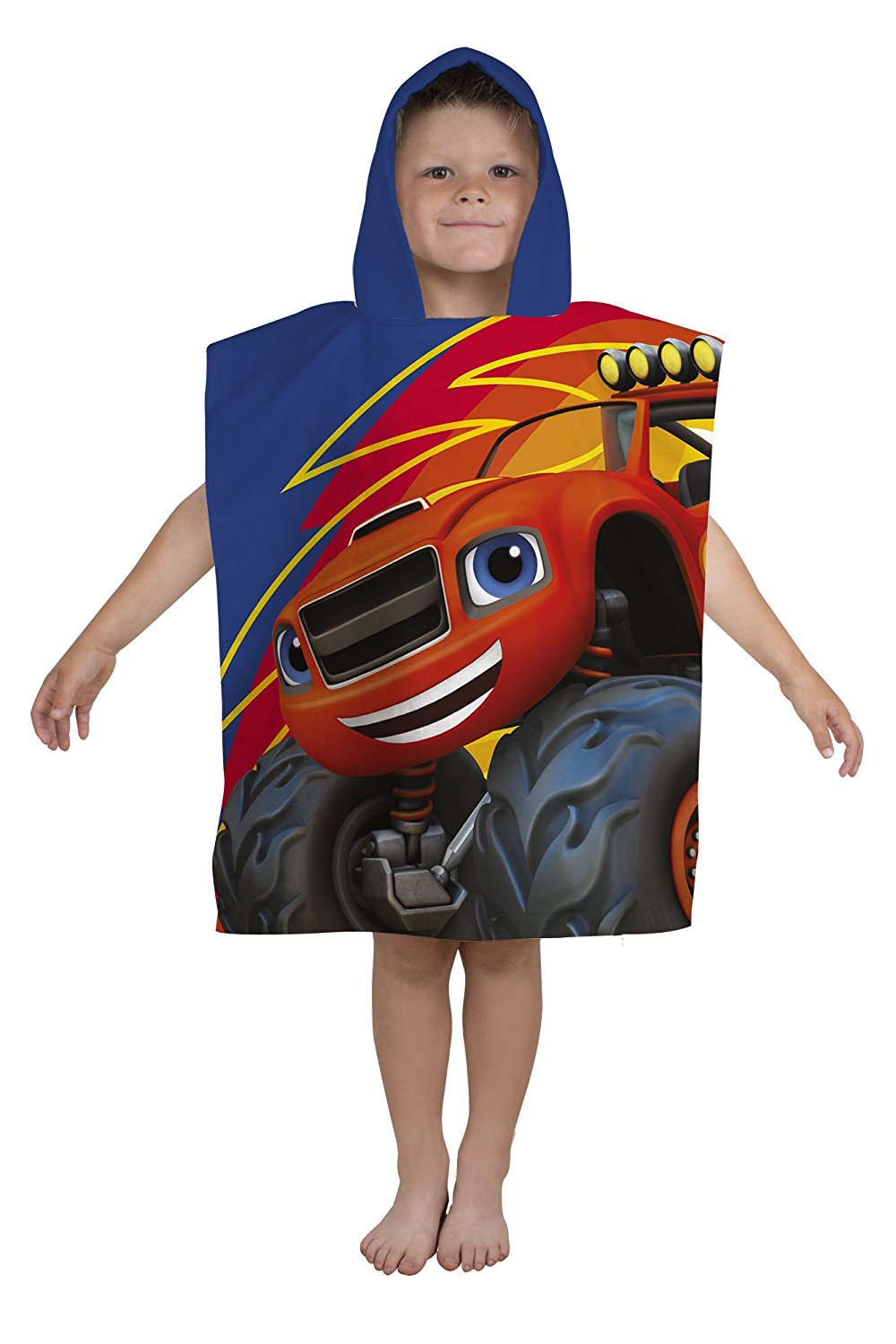 Blaze and The Monster Machines 'Zoom' Poncho Towel