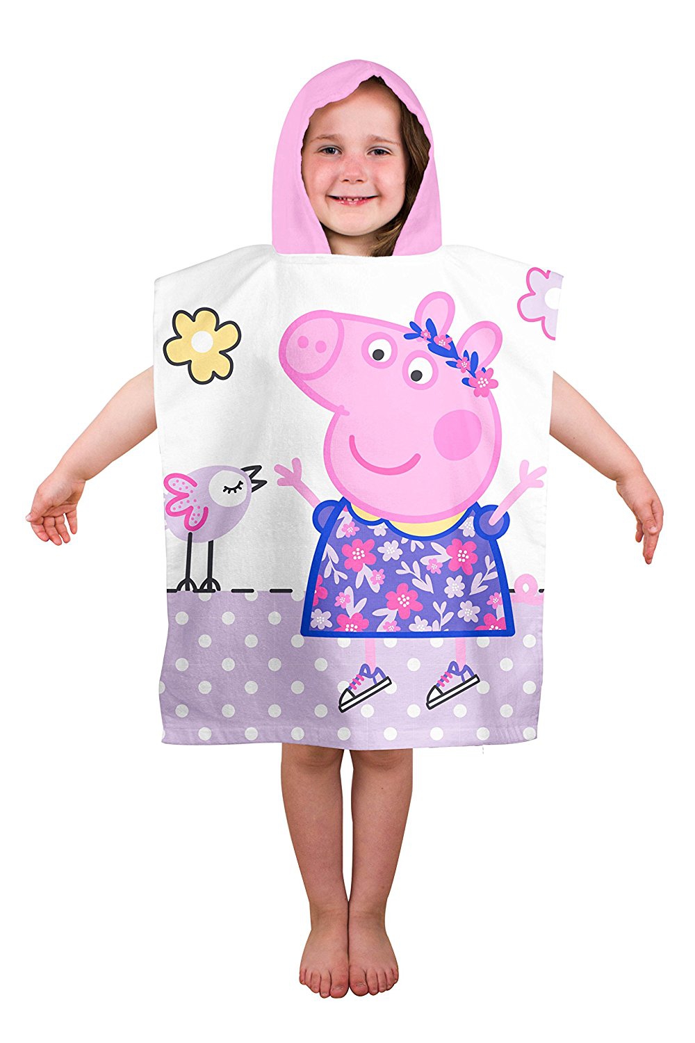 Peppa Pig 'Happy' Poncho Towel