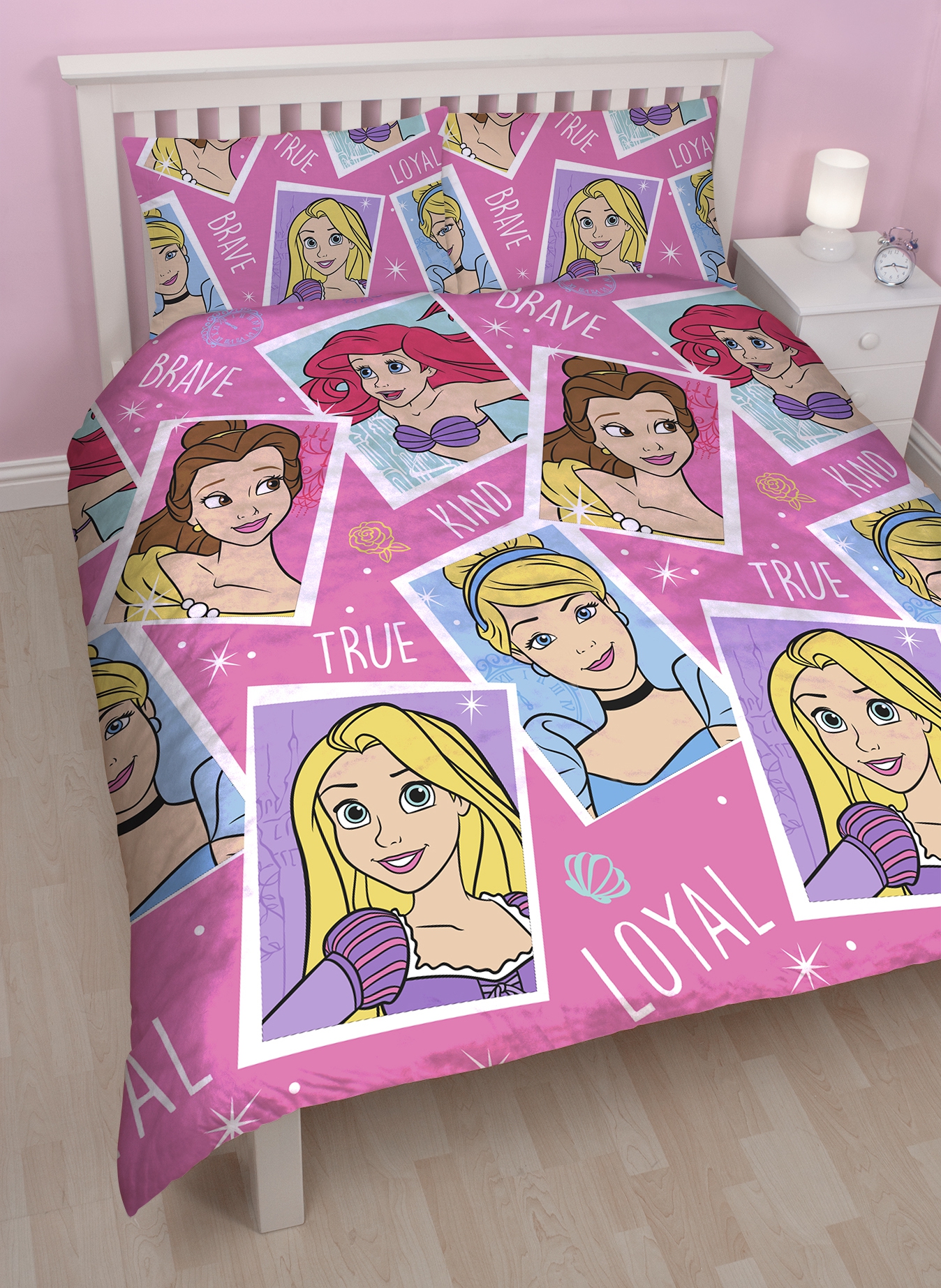 Princess 'Brave' Reversible Rotary Double Bed Duvet Quilt Cover Set
