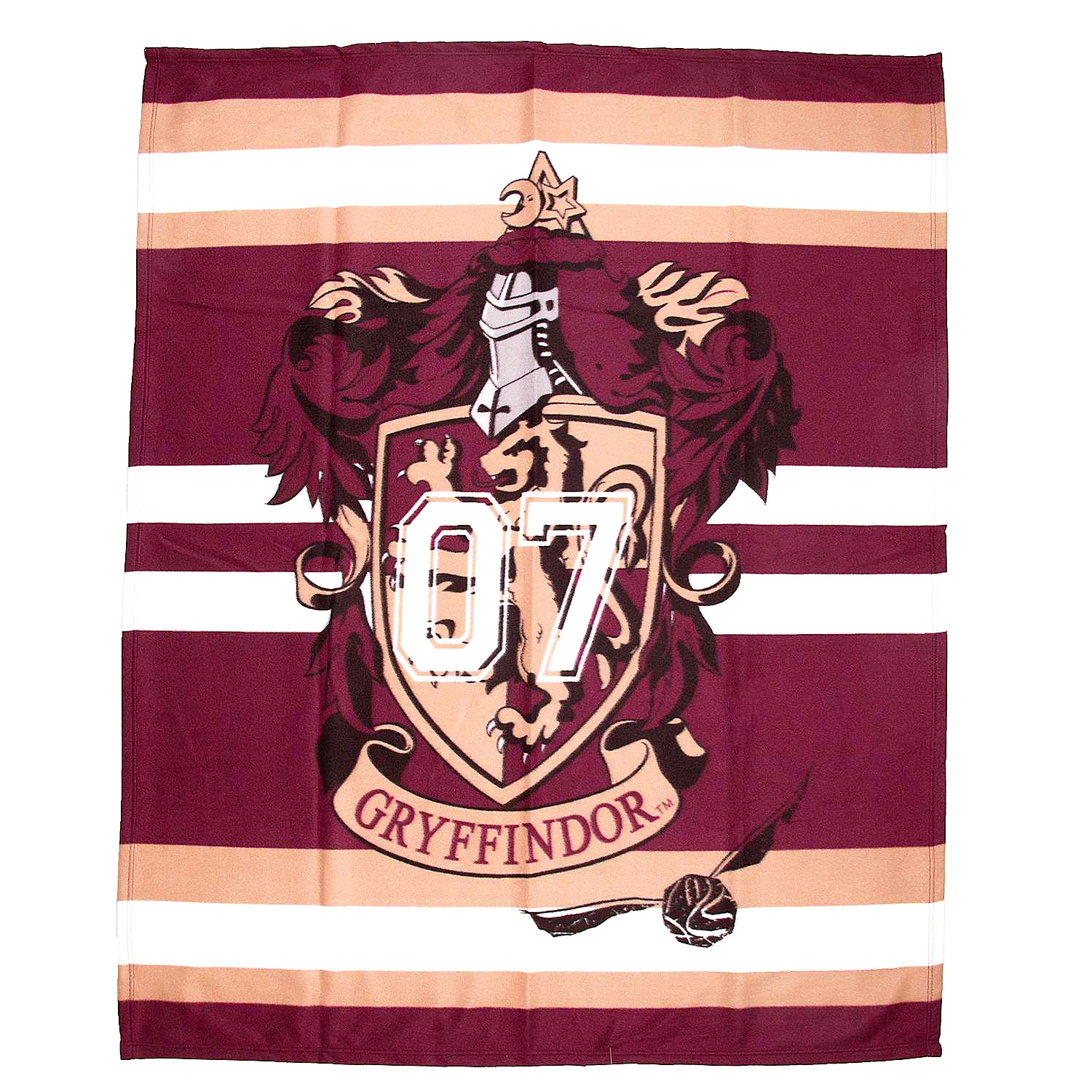 Harry Potter 'Gryffindor' Panel Fleece Blanket Throw