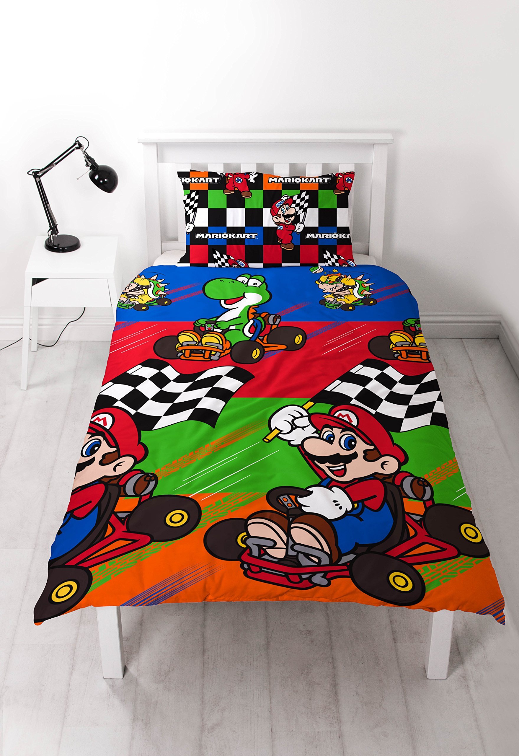 Childrens Characters Single Bed Quilt Duvet Cover & Pillowcase Kids Bedding Set 