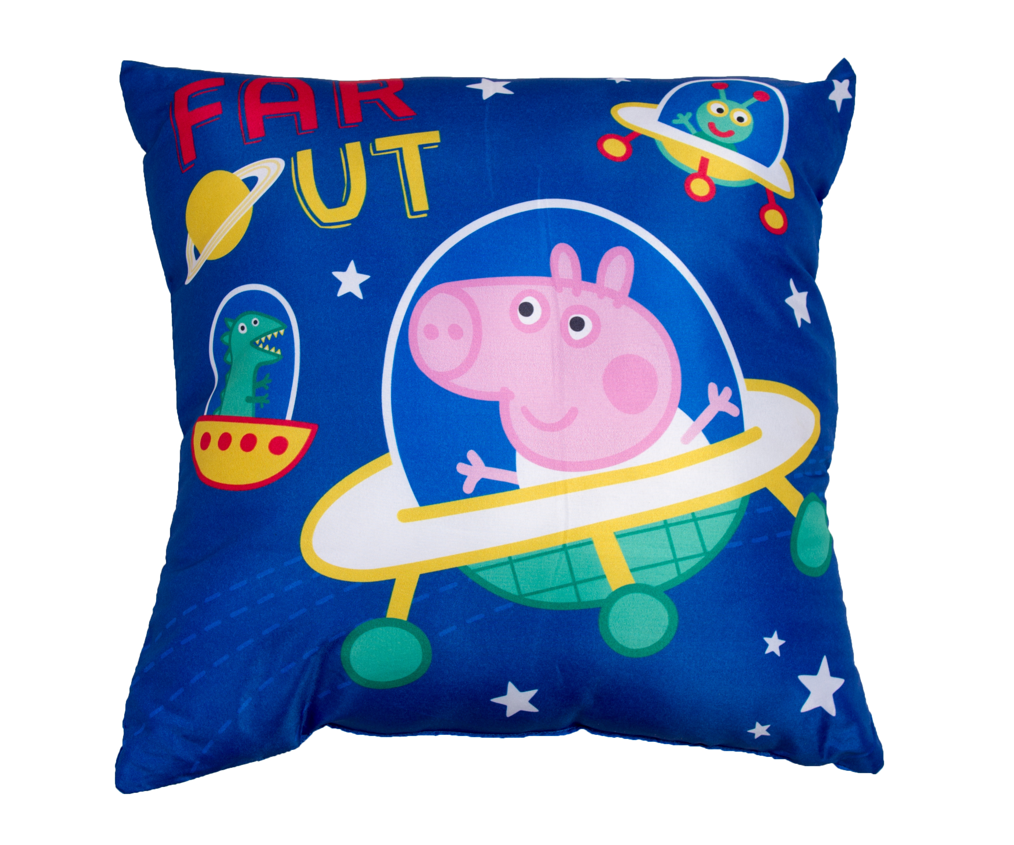 Peppa George Planets Cushion Printed