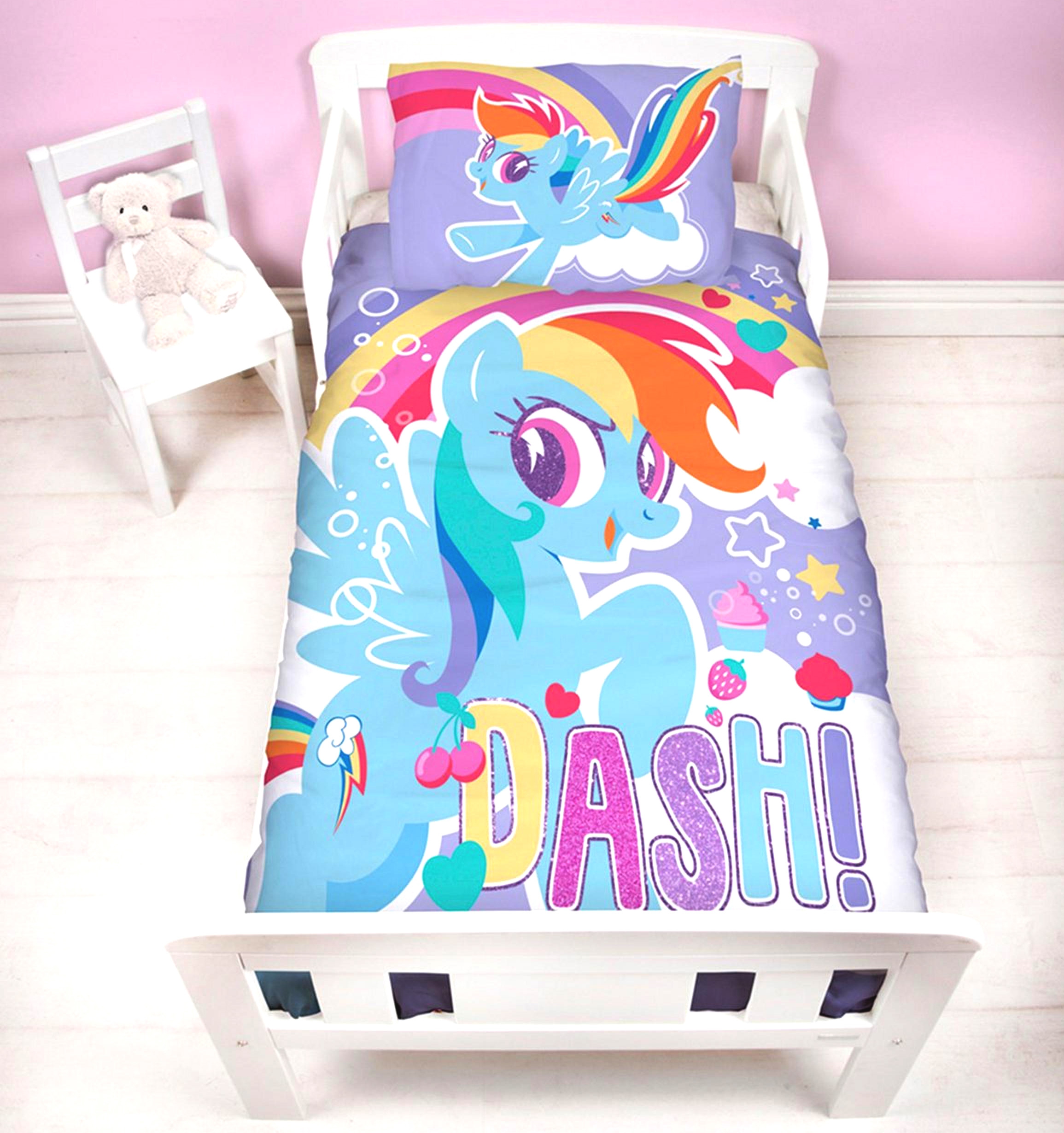 My Little Pony Crush Panel Junior Cot Bed Duvet Quilt Cover Set