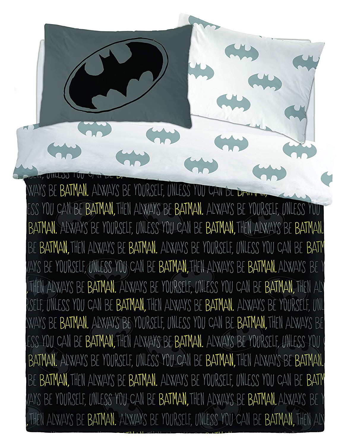 Batman Forever Rotary Double Bed Duvet Quilt Cover Set