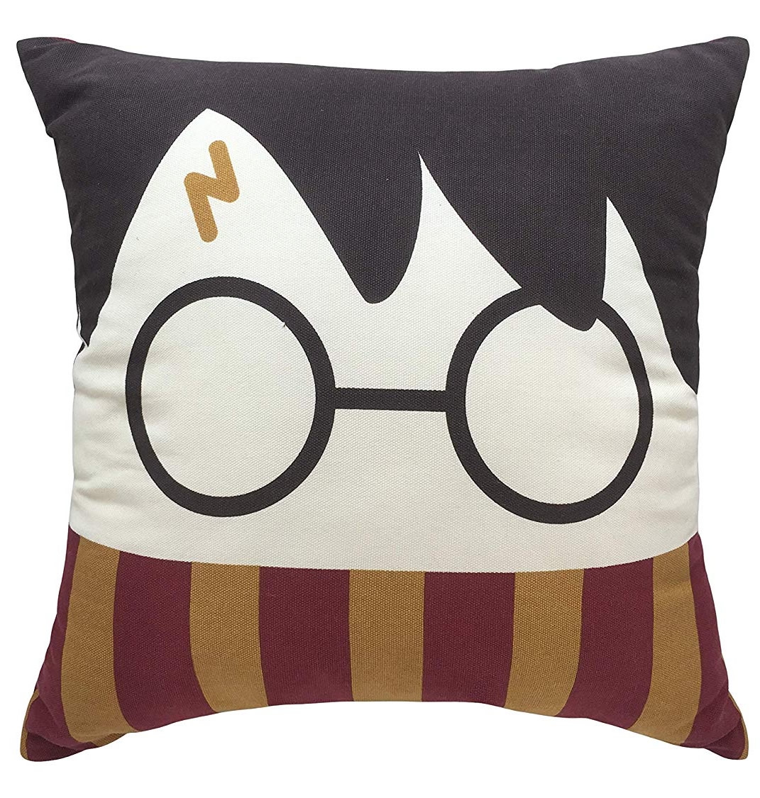 Harry Potter Scars Square Shaped Filled Printed Cushion
